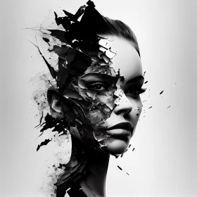 Charcoal Portrait Called 'Voyage' Charms With Deep Contrasts