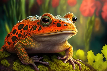 Enchanting Encounter: Bombina Orientalis