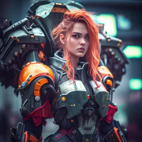 The Female Transformer: The Ginger Blue-Eyed Girl