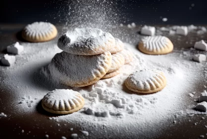 Holiday Cookies with Powdered Sugar: A Traditional Treat