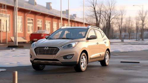Hyper-Detailed Hyundai Tucson SI 2014-2016 3D Car Model | Realistic Renderings