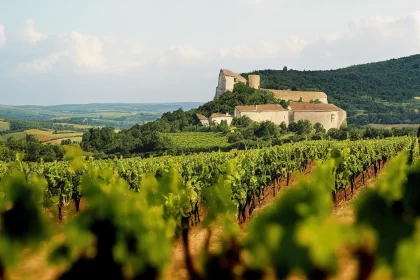 Captivating French Countryside Vineyard and Castle