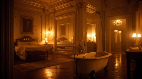 Luxurious Hotel Room with Elegant Decor | Captivating Interior Design