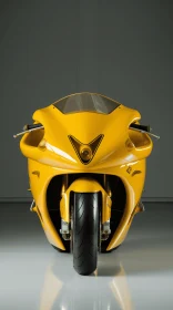 Yellow Motorbike in Glass Room: Dynamic Symmetry and Fine Lines