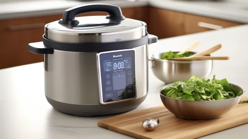Modern Kitchen Stainless Steel Pressure Cooker