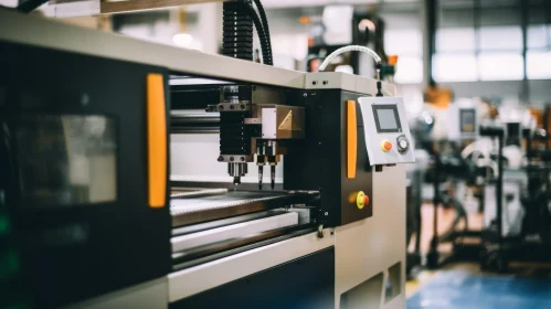 Modern CNC Machine for Cutting and Engraving