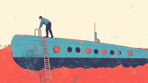 Vintage Submarine Voyage
