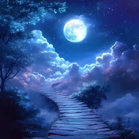 Stone Path to the Moon
