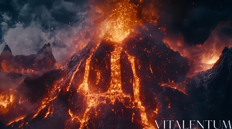 Magnificent Volcanic Eruption Showcase