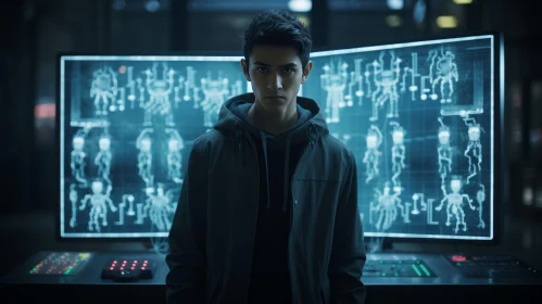 Captivating Actor Portrayal in Asian Thriller Style