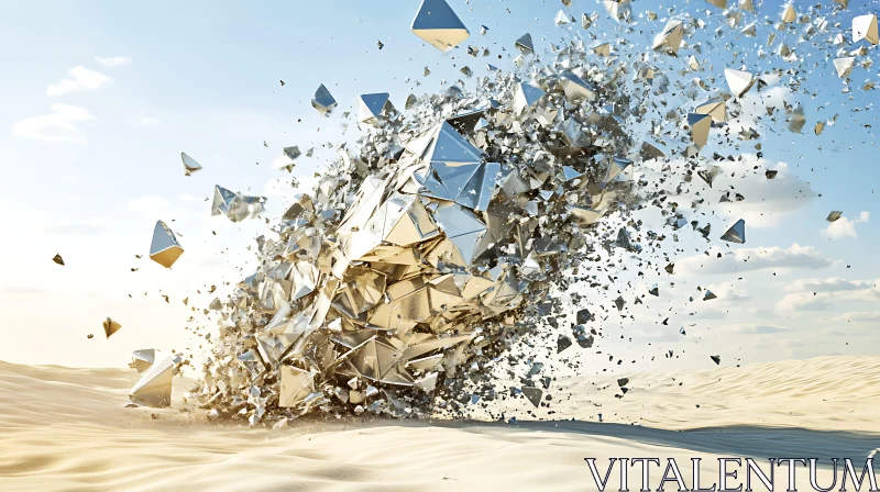 Shattered Structure in Arid Environment