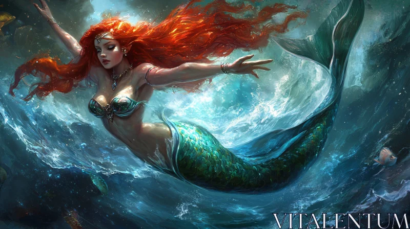 Mystical Mermaid Art