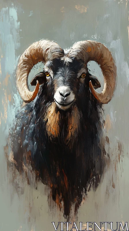 Regal Wildlife in Artistic Form