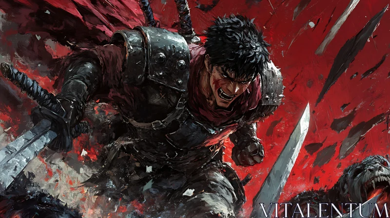 Armored Warrior with Sword