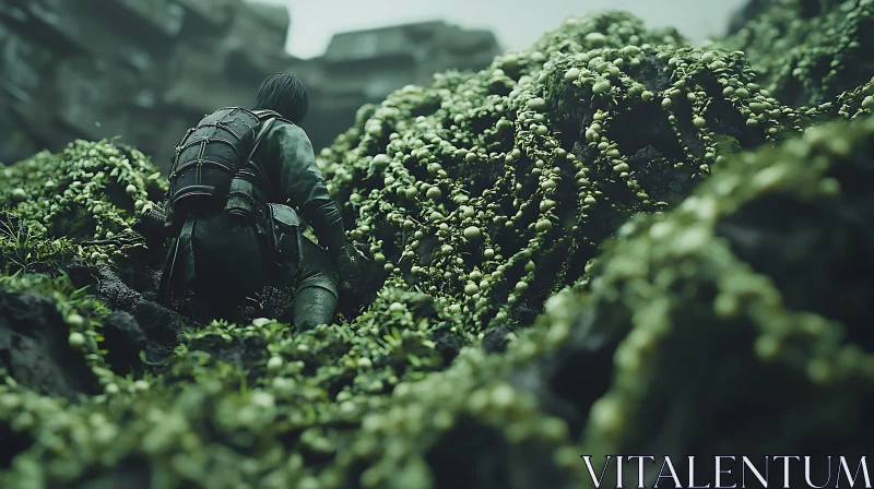 Overgrown Ruins: A Lone Survivor's Trek