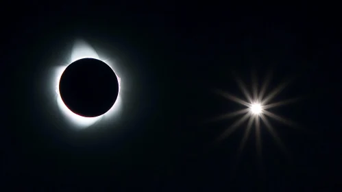 Ethereal Corona: A Total Solar Eclipse