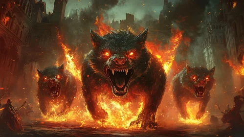 Infernal Hounds of the Apocalypse
