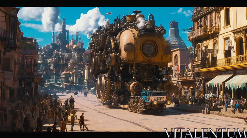 Mechanical Behemoth in Urban Fantasy