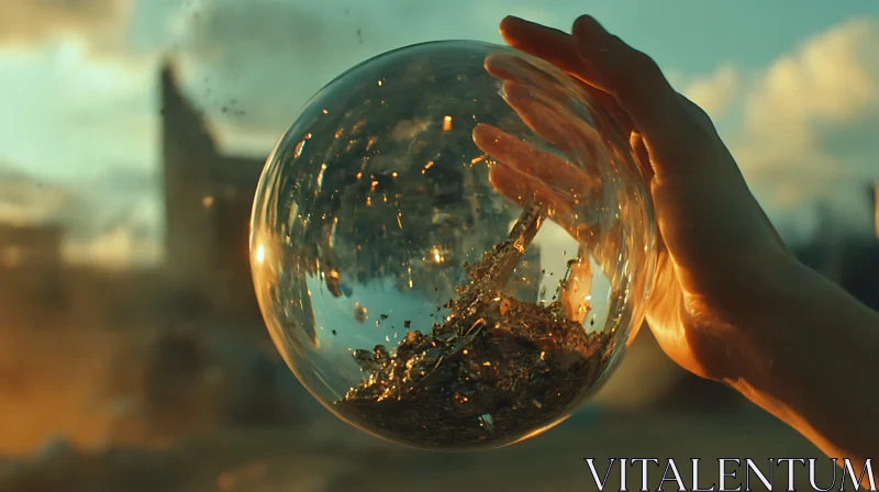 Golden Particles in Glass