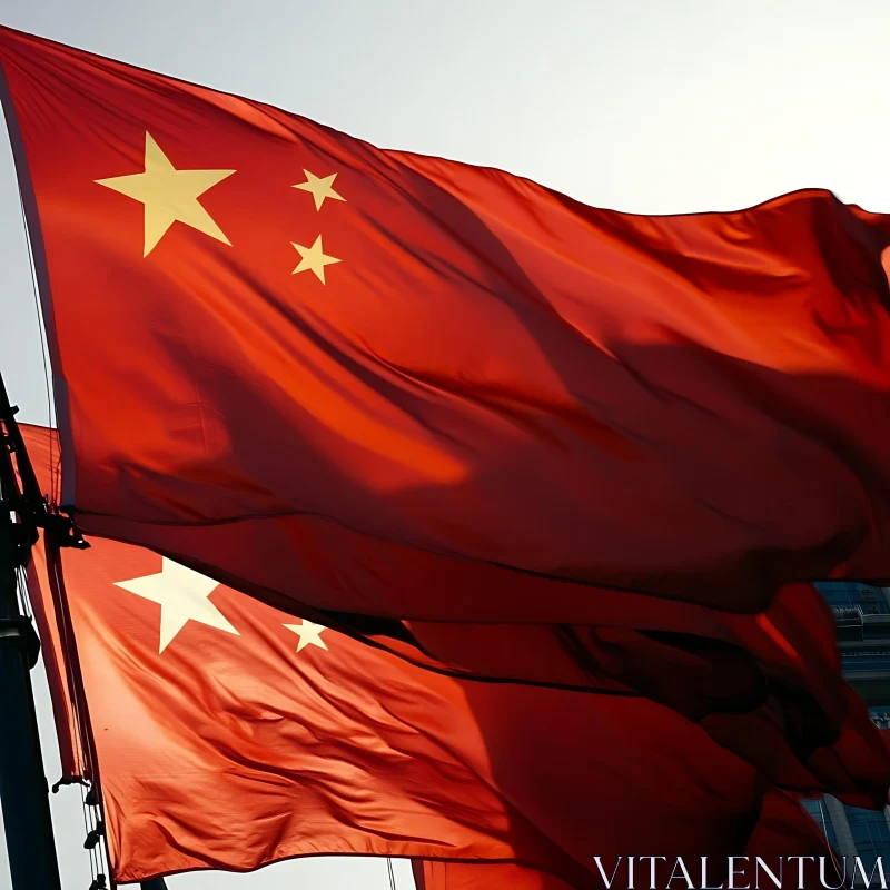 Red Flags with Golden Stars