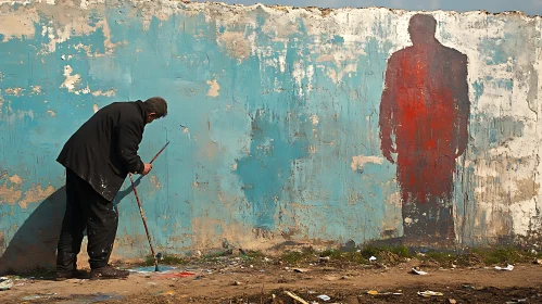 Street Art: Mural in Progress
