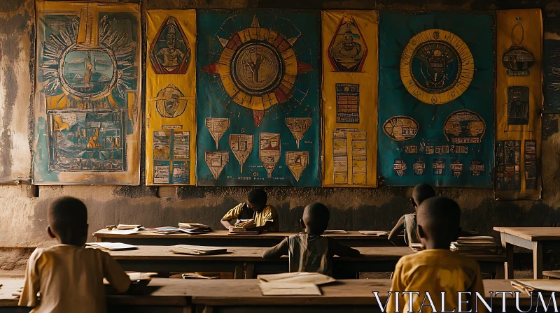 Classroom Education Scene