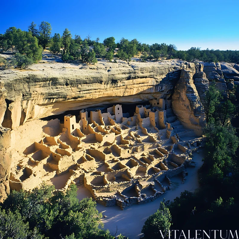 Puebloan Cliffside Heritage