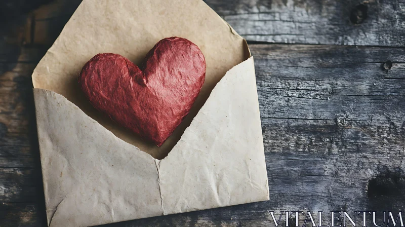 Rustic Love Note Composition