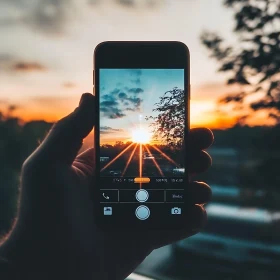 Sunset Photography with Mobile Device