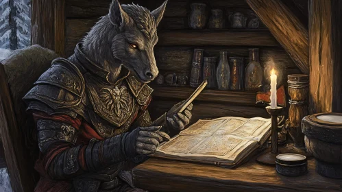 Armored Werewolf Cartography