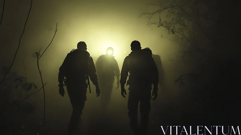 Figures in Fog