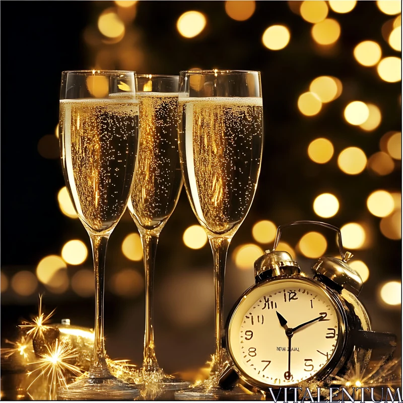 New Year's Eve Champagne Celebration