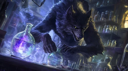 Lycanthrope's Laboratory: A Potion Brewing