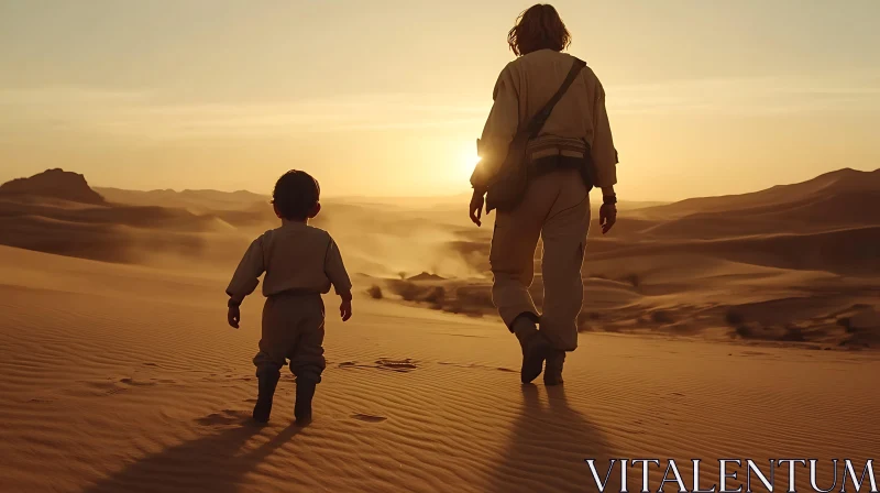 Desert Sunset Walk