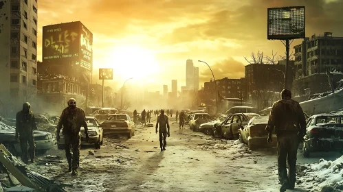 Eerie Zombie Apocalypse: Golden City of Decay