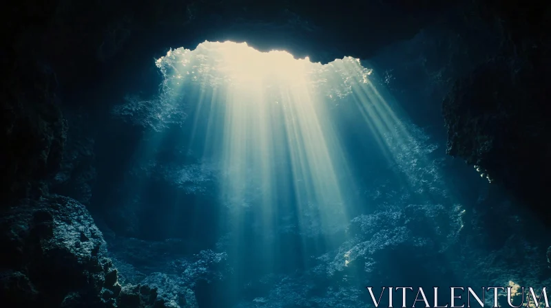 Rays of Light in a Cavern
