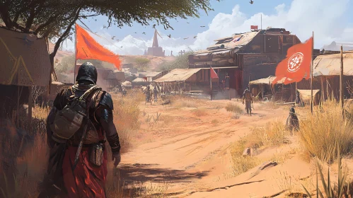 Wasteland Wanderer: Journey Through the Desert
