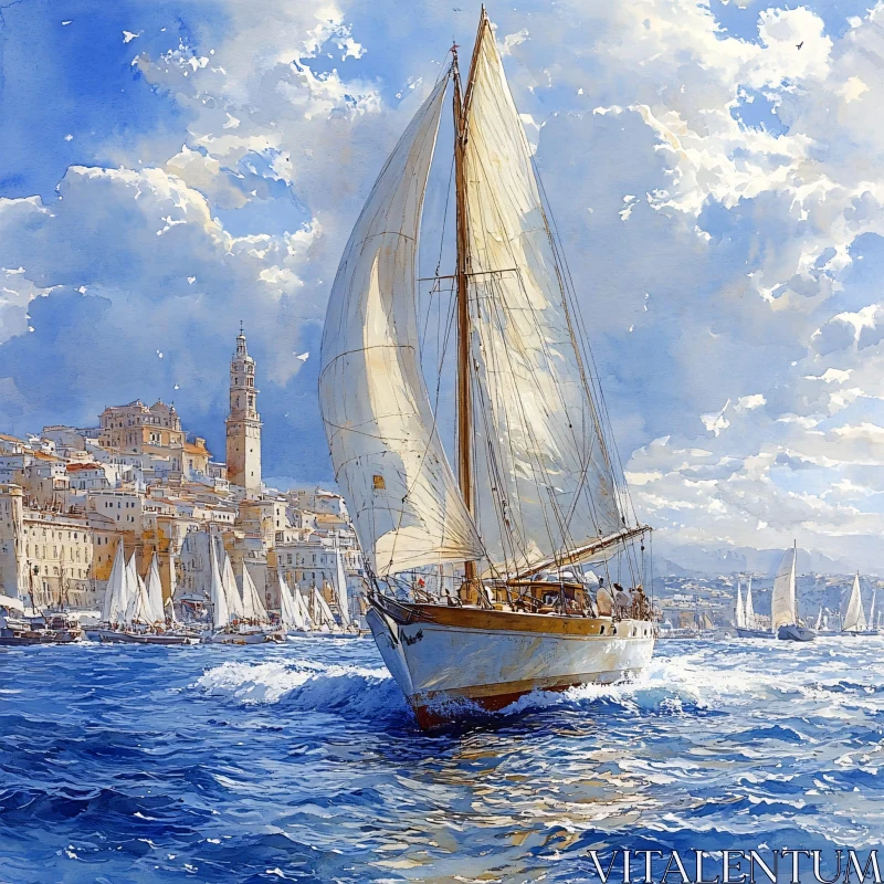 Sailing Adventure on the Sea