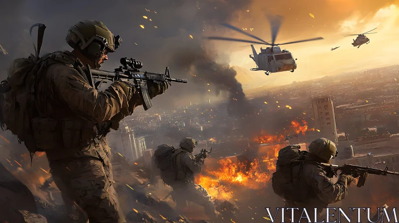 Warriors in Action: A City Under Siege