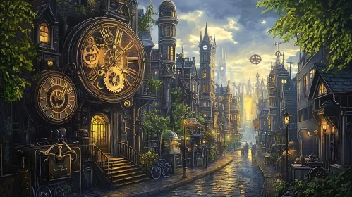 Clockwork City: A Steampunk Fantasy