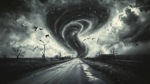 Whirlwind Over the Countryside
