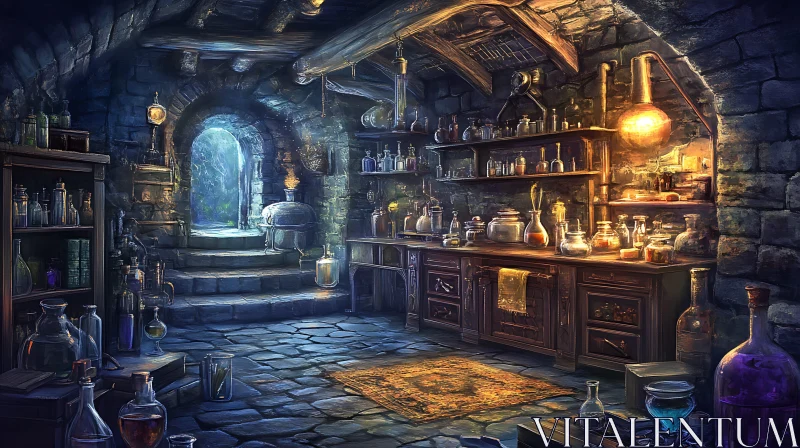 Mystical Alchemist's Workshop