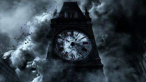 Mysterious Old Clock Tower