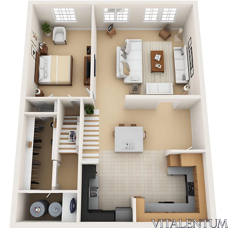 Architectural Design: Two-Story Home Layout