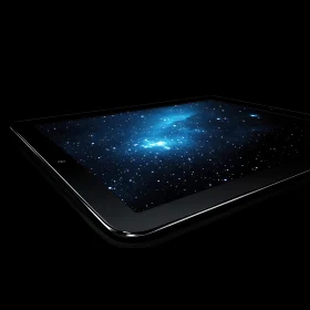 Tablet Displaying Universe