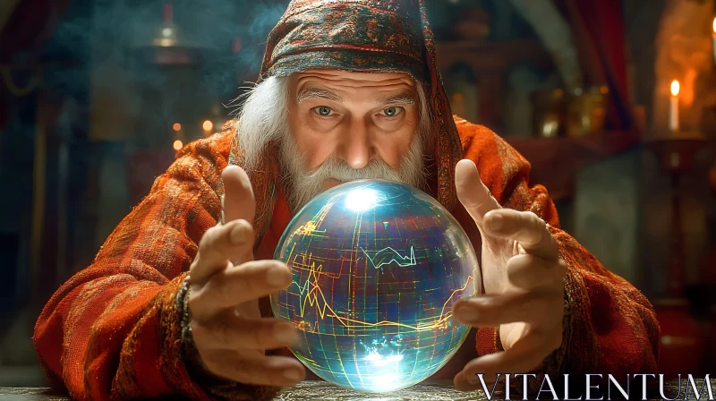 Mystic Seer with Illuminated Sphere