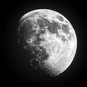 Moon Surface Close-Up