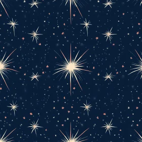 Celestial Starfield Pattern