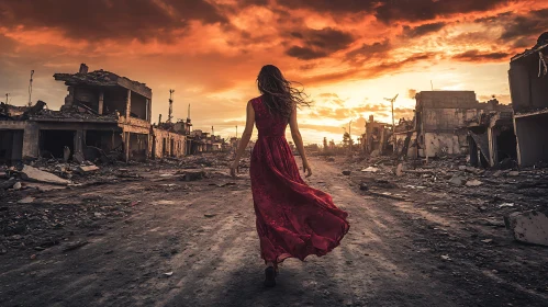 Hope Amidst Destruction: A Woman's Journey