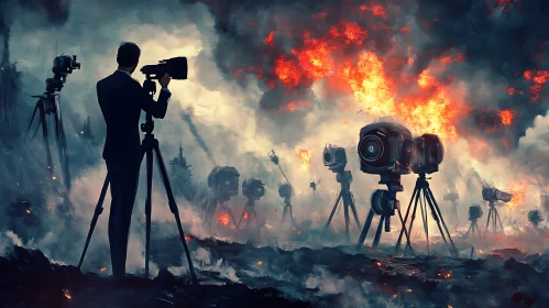 Dystopian Future: Cameras Record the Apocalypse